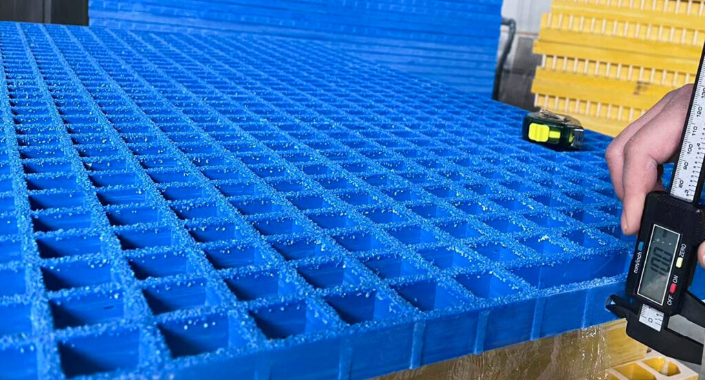 FRP Grating Blue Color
