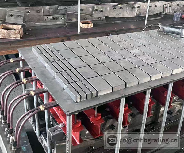 Special size FRP grating mould