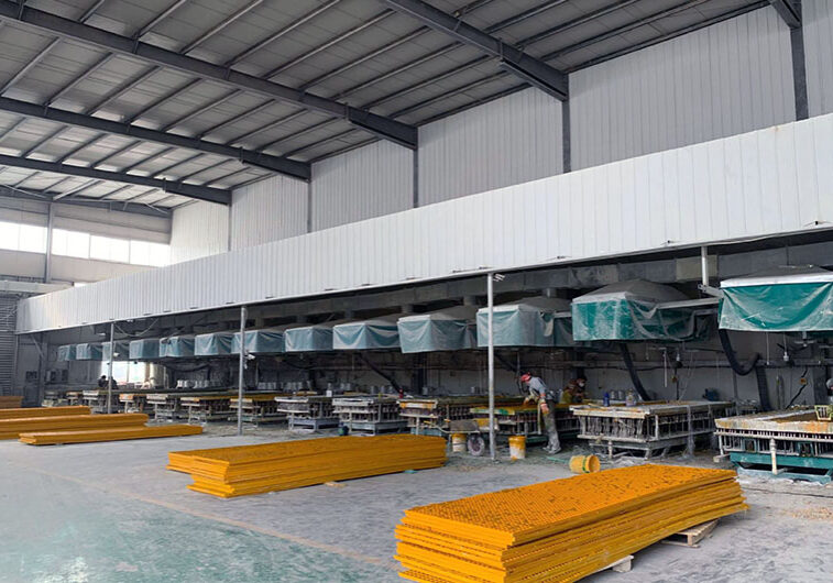 FRP Gratings Factory