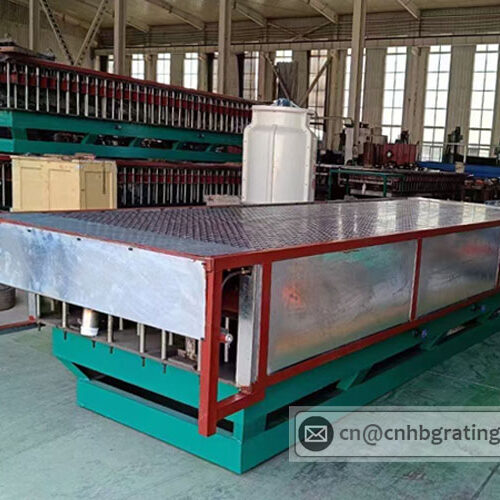 FRP grating mold with protect sheet