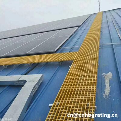 Photovoltaic FRP walkway grating China FRP walkway grating China