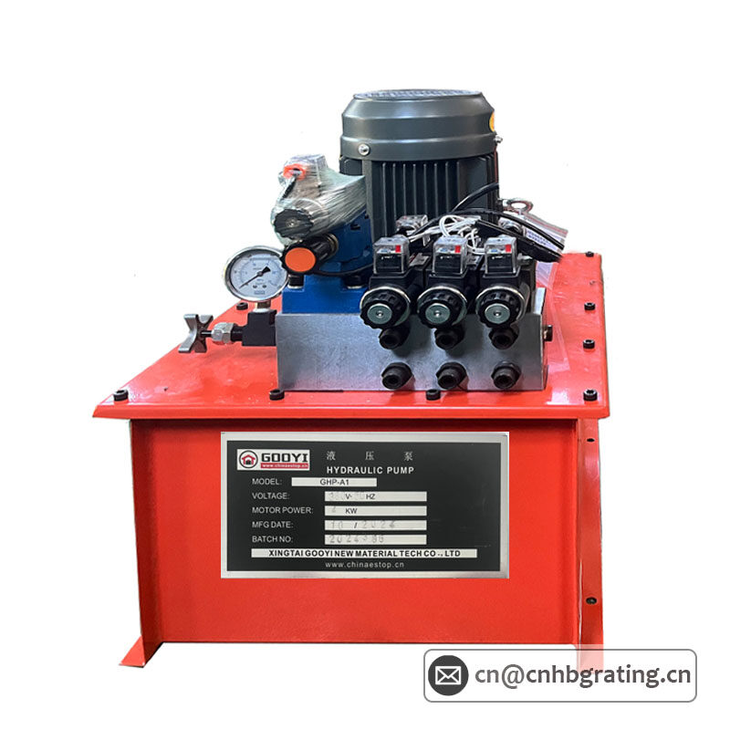 Hydraulic Pump-FRP Grating Machine